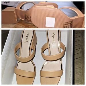 Brand New never worn size 6 women's summer heels